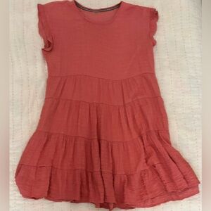 Charming brick red dress